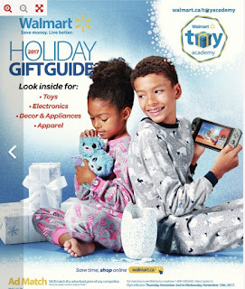 Walmart 2017 Holiday Gift Guide Flyer November 2 - 15, 2017