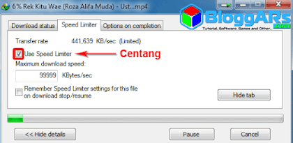 Meningkatkan Kecepatan Download di IDM