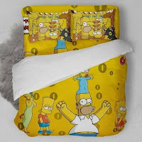 Ropa de cama de Los Simpsons