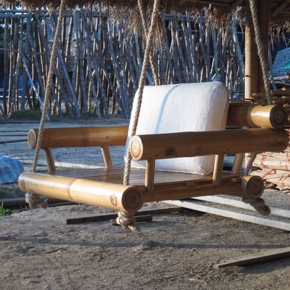 Contoh Kursi  Bambu  yang keren  Kerajinan Keren 