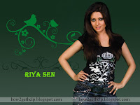 riya sen wallpaper, स्टाइलिश पोजीशन में खड़ी हुई इमेज black dress