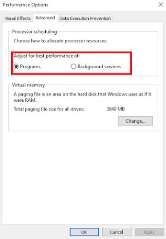 app preference
