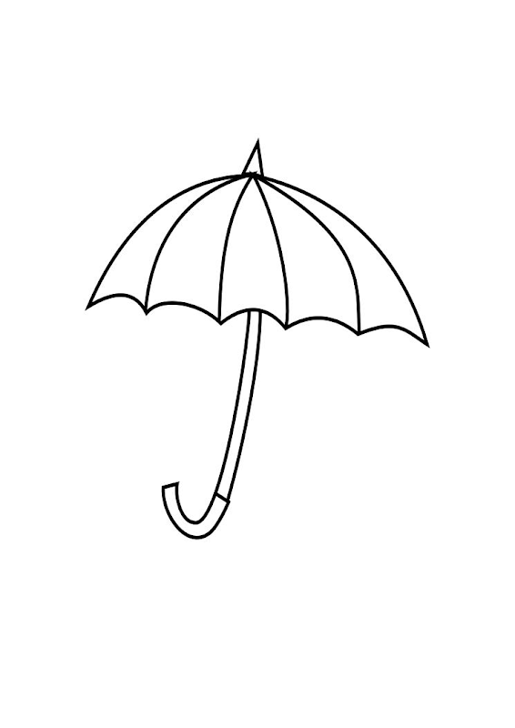 Umbrella Coloring title=
