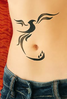 side stomach tattoos for girls