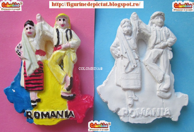 figurine de pictat romanasi harta romania