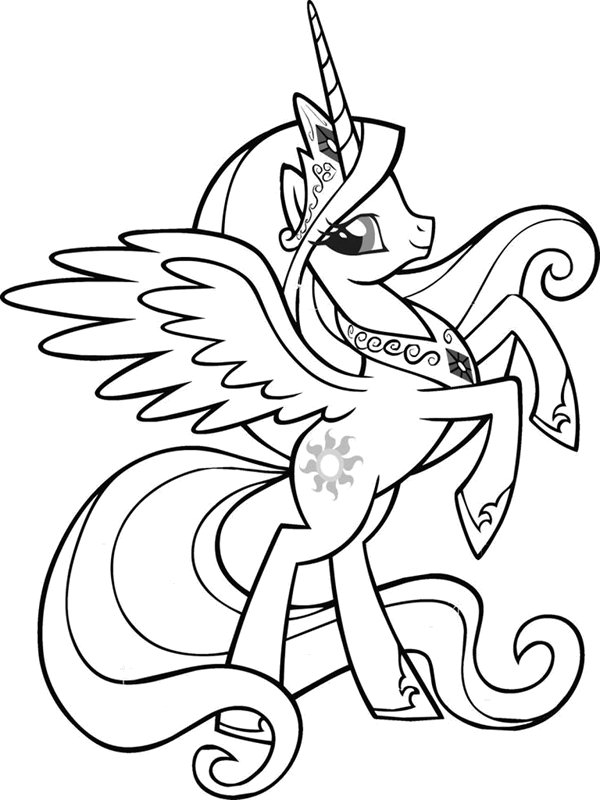 my little pony coloring pages
