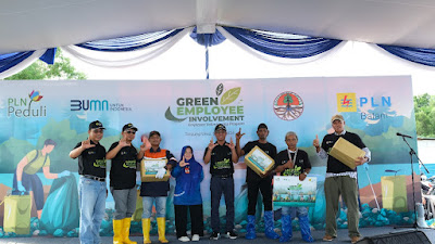 Peringati Hari Lingkungan Hidup Sedunia, PLN Batam Gelar Aksi Bersih Pantai Tanjung Uma