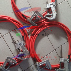 Equipment electric Kabel Grounding NYAF50mm 150kv
