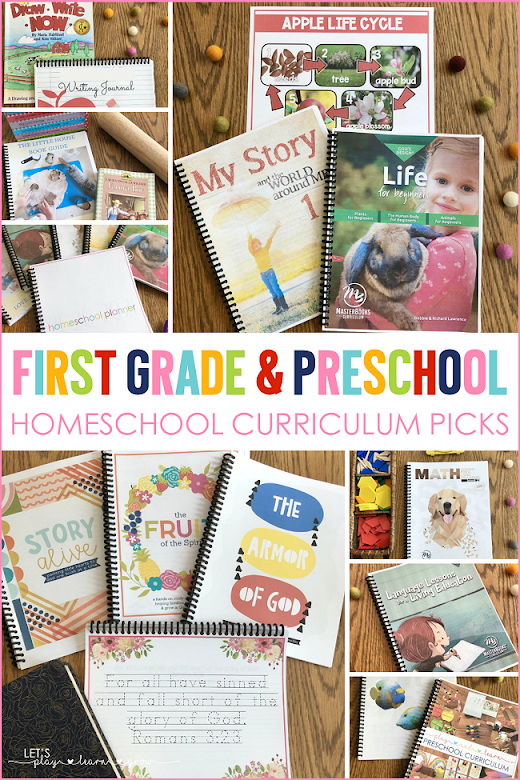 Check out all our first grade and preschool homeschool curriclum choices for the 2020-2021 school year.