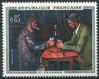 France 1961 Cezanne, Players Cards