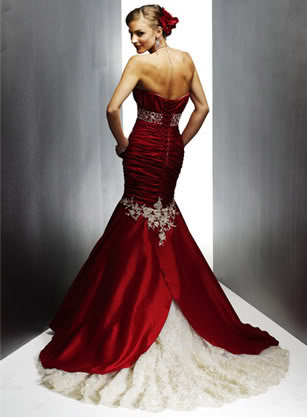 Red Hot Red Wedding Dresses