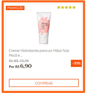  70% DESCONTO NATURA PROMOÇÃO