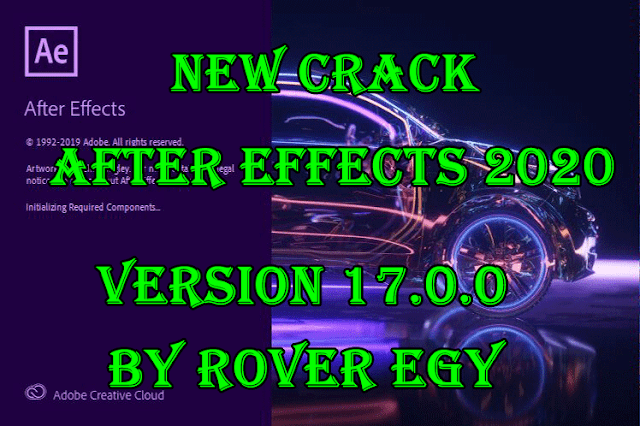 Crack After Effects CC 2020 v 17.0.0.557