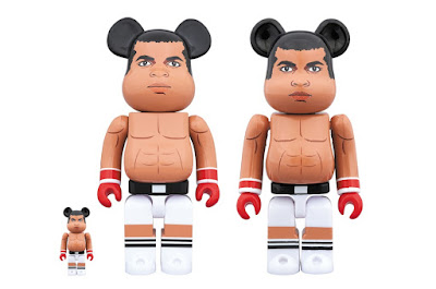 Muhammad Ali 400% & 100% Be@rbrick Vinyl Figure Box Set by Medicom Toy