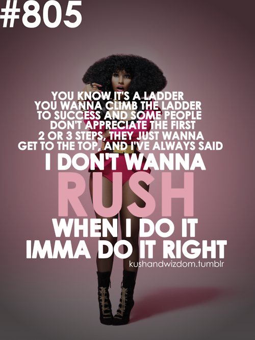 Words of Love: Nicki Minaj is quotable