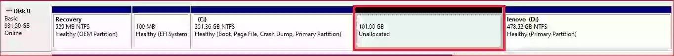 Create the New Simple Volume Wizard How to Create Partition on Windows 10