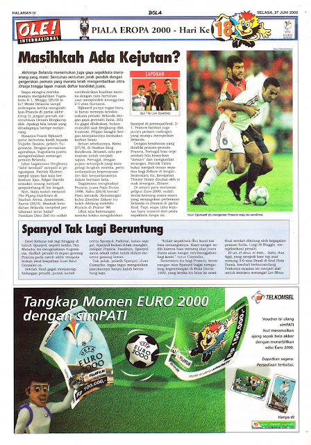 PIALA EROPA 2000 - HARI KE 18: 