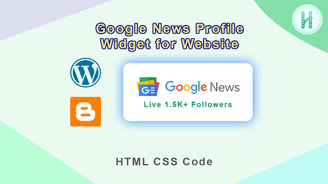 Google News Publisher Profile Widget for Website