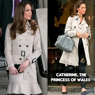 Royals love to wear Trench coats