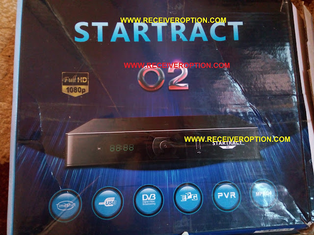 STARTRACT O2 HD RECEIVER CCCAM OPTION SOFTWARE