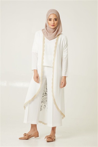  teladan animo gaya desain baju model abaya terbaru  21 Model Abaya Terbaru 2018