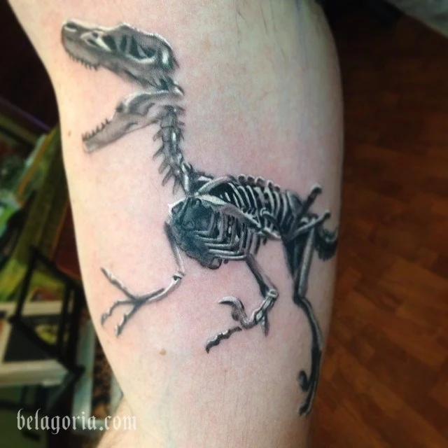 tatuaje de dinosaurio