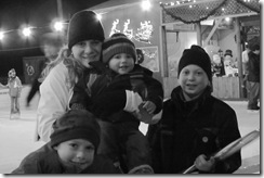 mama and the boysb&w
