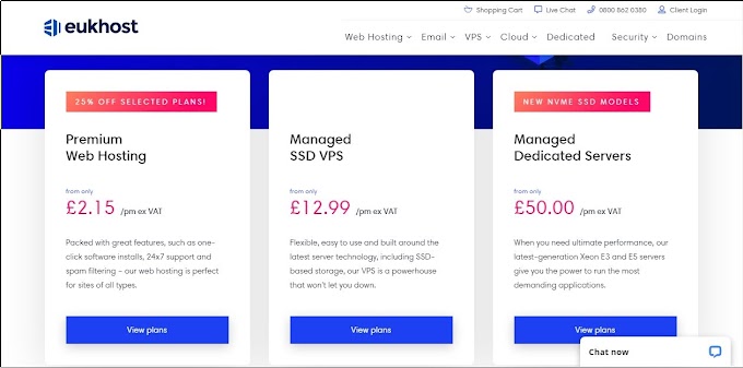 Best Web Hosting In UK 2020 | eUKhost