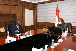 وزيرة التخطيط تستقبل سفير السنغال في القاهرة