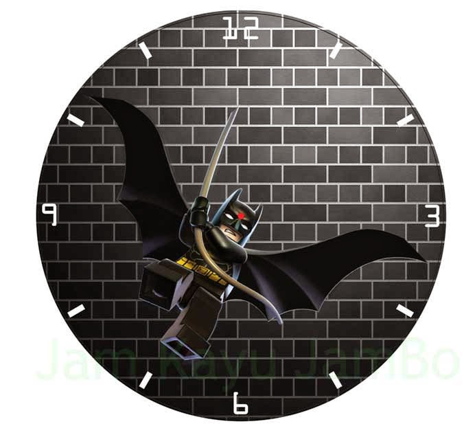 Jual jam dinding  unik gambar karakter bisa pesan custom 