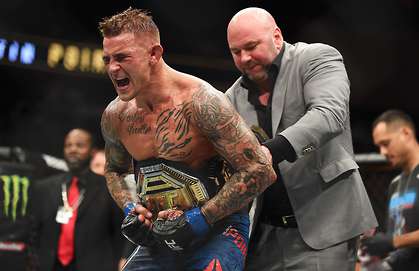 Dustin Poirier UFC Interim Lightweight Champion