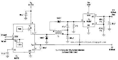 Basic 12V Output To 5V Buck Regulator Circuit Diagram ... - 400 x 206 png 29kB