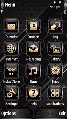 Theme Megadeth2 by Protsenko for Nokia 5800 and X6