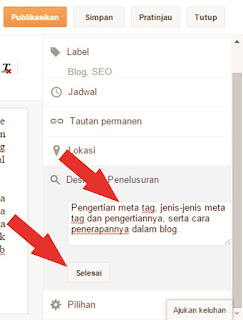 Optimasi SEO Dengan Meta Tag Di Blog