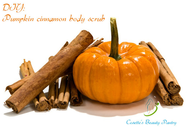 DIY: Pumpkin cinnamon body scrub