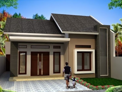 model rumah sangat sederhana terbaru