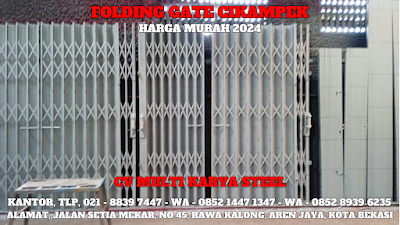 GAMBAR, DAFTAR, HARGA, FOLDING GATE, PINTU, LIPAT, BESI, GALVALUM, PER METER, MURAH, CIKAMPEK, TERBARU, 2024