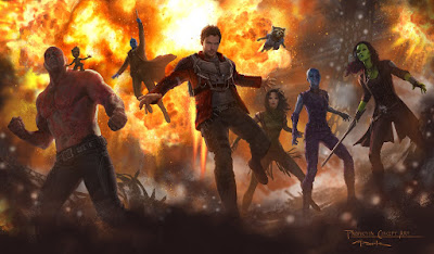 Marvel’s Guardians of the Galaxy 2 Movie Concept Art featuring a first look at Mantis