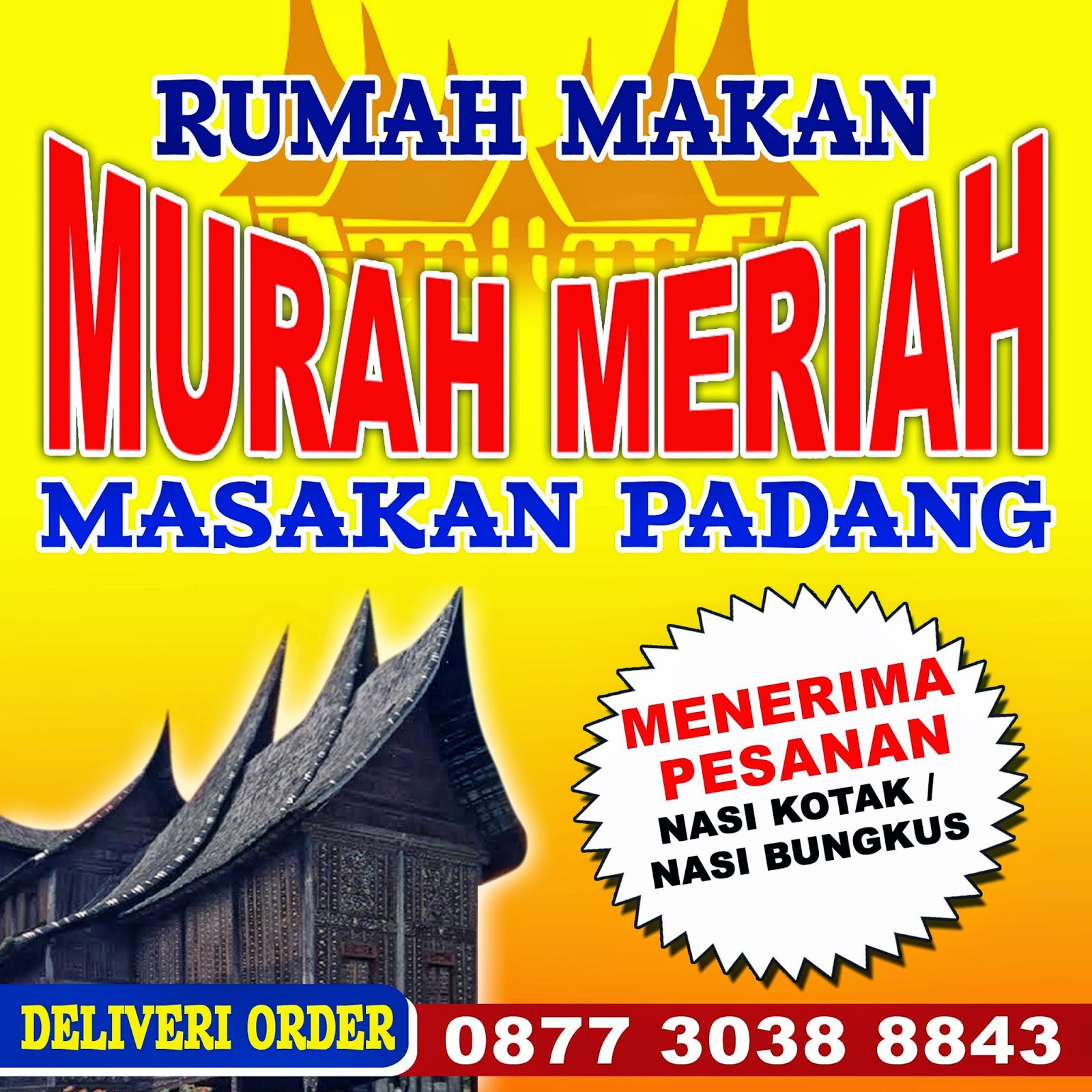 ESAprint RUMAH MAKAN MURAH MERIAH MASAKAN PADANG 