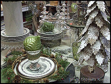 silver and green