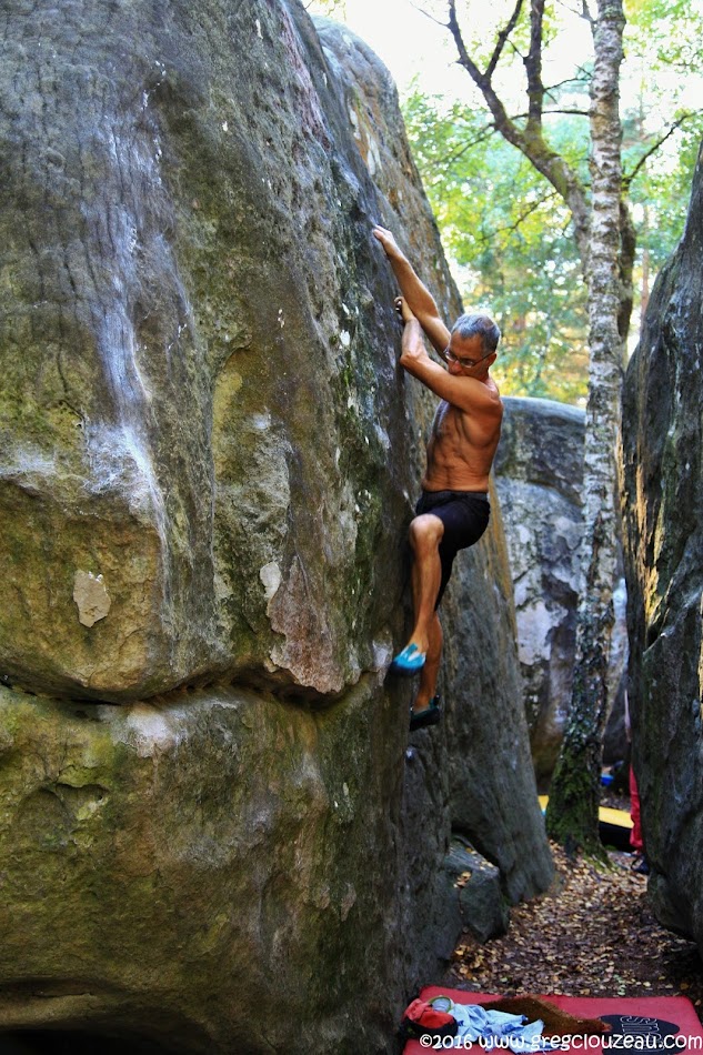 Philippe nous offre la Pépite, 6C+, Fontainebleau