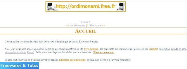 Le site du jour : Ordi mon ami