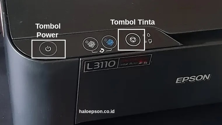 Tombol Power Tinta Printer Epson L3110