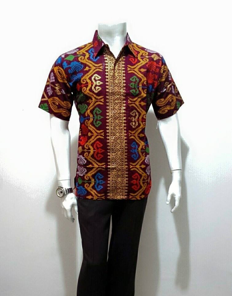  Baju  Batik Pria  Modern Etnic Batik Bagoes Solo