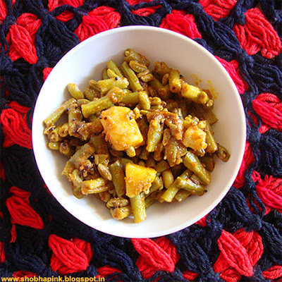 Potato Beans Ki Sabzi