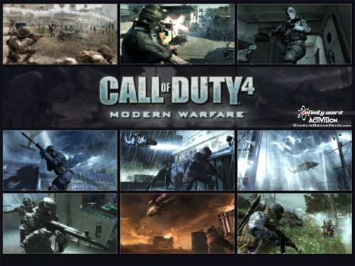 Wallpapers van Modern Warfare 2. Call of Duty 4: Modern Warfare announced