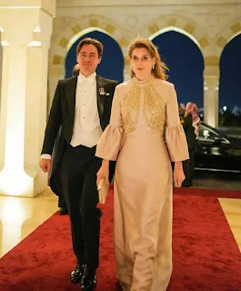 wedding reception Crown Prince Hussein