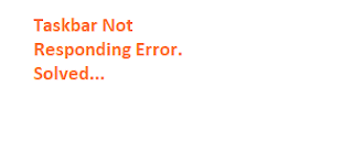 How to Fix Windows 10 Taskbar not Responding Error