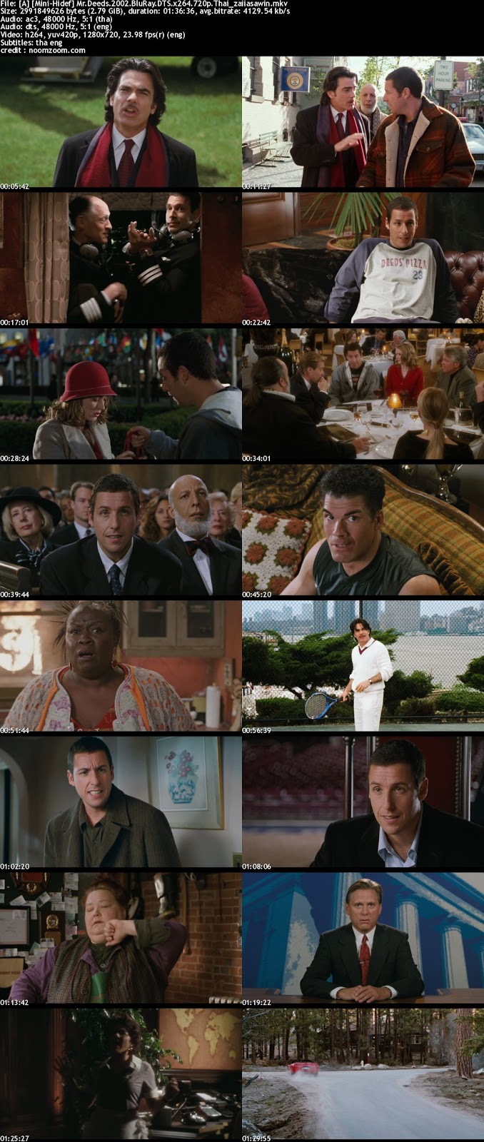 [Mini-HD] Mr. Deeds (2002) นายดี๊ดส์... เศรษฐีใหม่หัวใจนอกนา [720p]-[พากษ์ : ไทย,อังกฤษ][บรรยาย : ไทย,อังกฤษ]