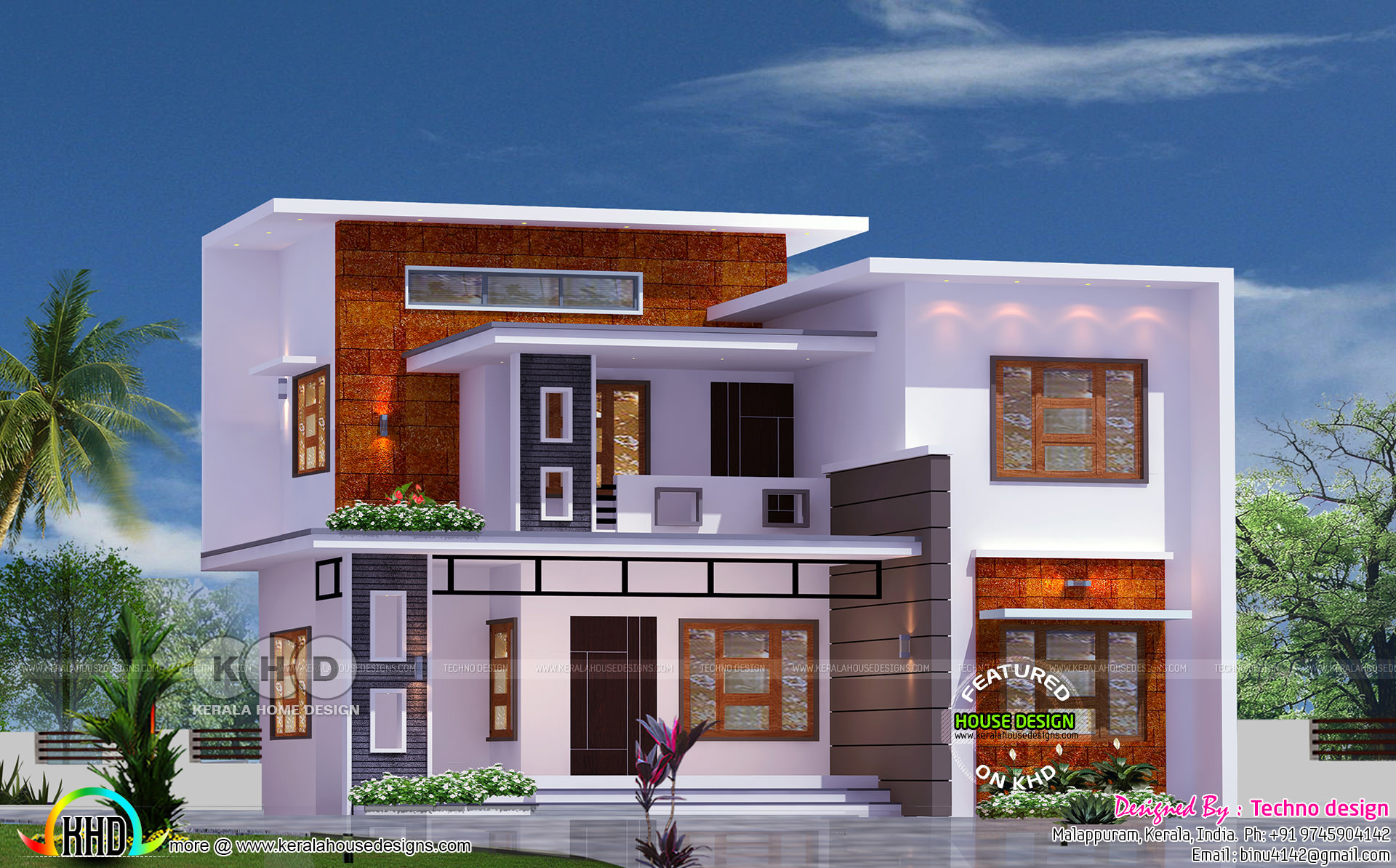 20 Lakhs 4 BHK Home 1580 sq ft Kerala home design and 